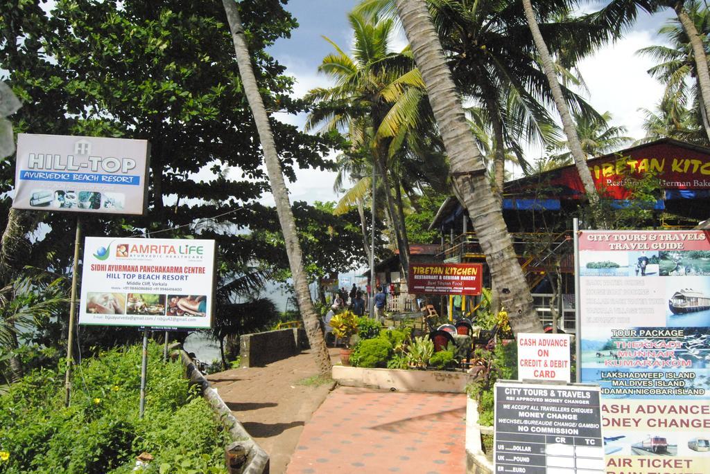 Hill Top Ayurvedic Beach Resort Varkala Buitenkant foto
